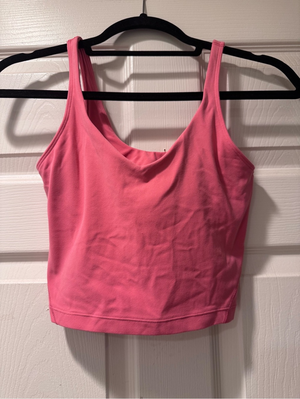 lululemon Pink Scoop Neck Tank